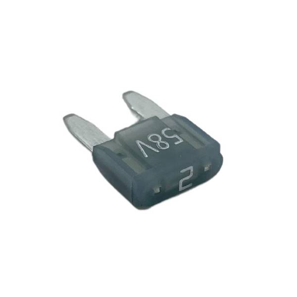 Hansor  ASP-M02 Platte minizekering 2 A Grijs 1 stuk(s)