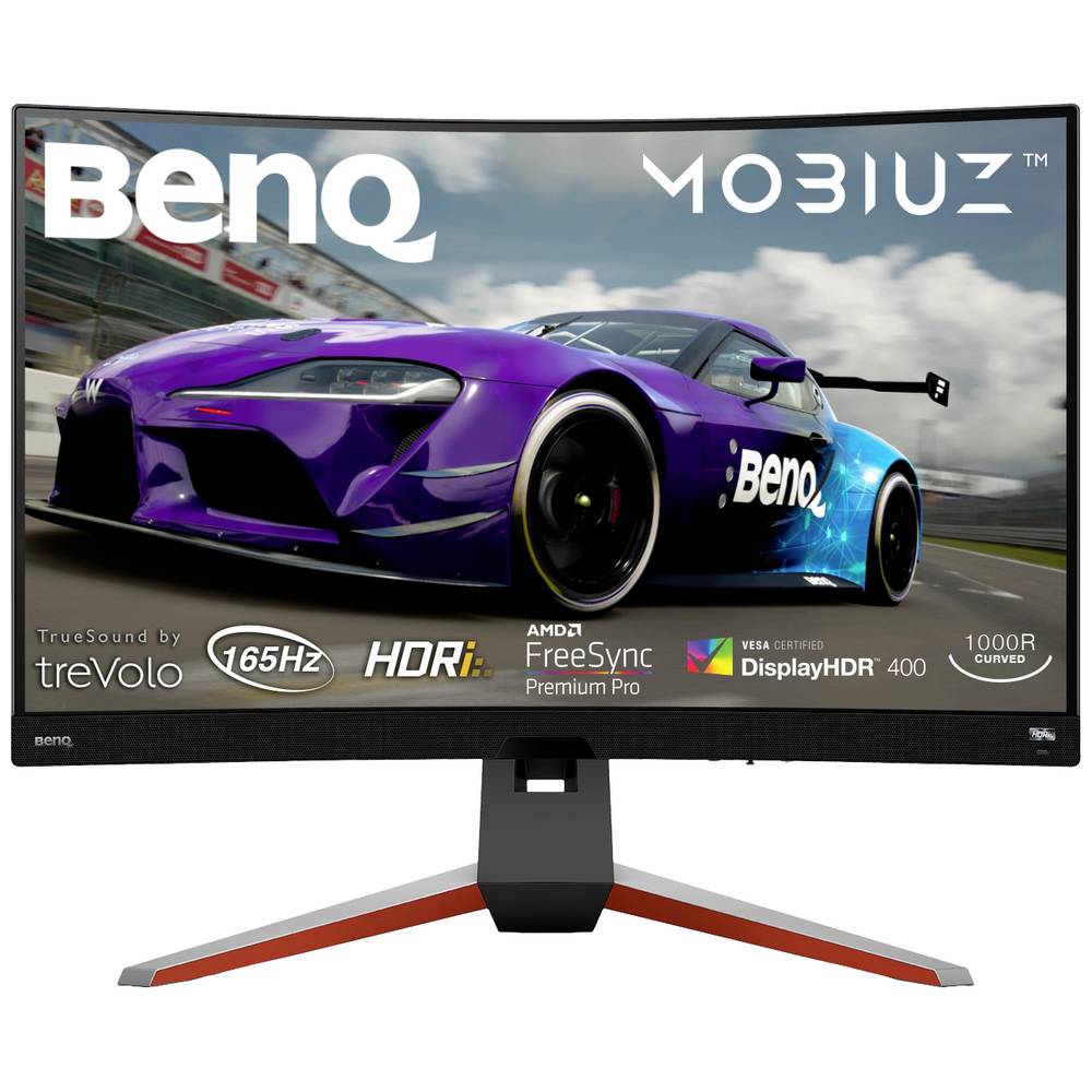 BenQ - Curved QHD Monitor  EX3210R - 2560x1440p - Gaming Beeldscherm - PS5/Xbox X Compatibel - 32 inch