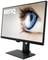 Monitor met een close-up van een blauw oog op het scherm, merknaam 'BenQ' linksboven.
