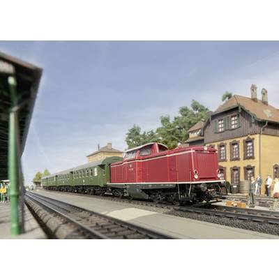 Paire de voitures voyageurs, DB, Ep III - MARKLIN 43186 - HO 1/87 Paire de voitures voyageurs, DB, Ep III - MARKLIN 43186 - HO 1/87