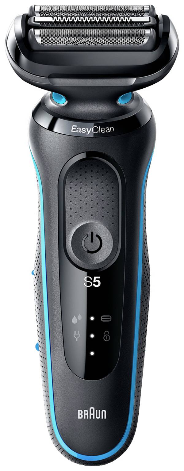 Braun 51-M1000s 51-M1000s Folie-scheerapparaat Zwart/blauw