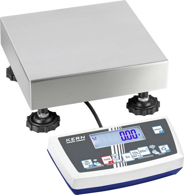 Kern CDS 4K0.02 CDS 4K0.02 Telweegschaal  Weegbereik (max.) 4 kg Resolutie 0.02 g werkt op stekkernetvoeding Zilver