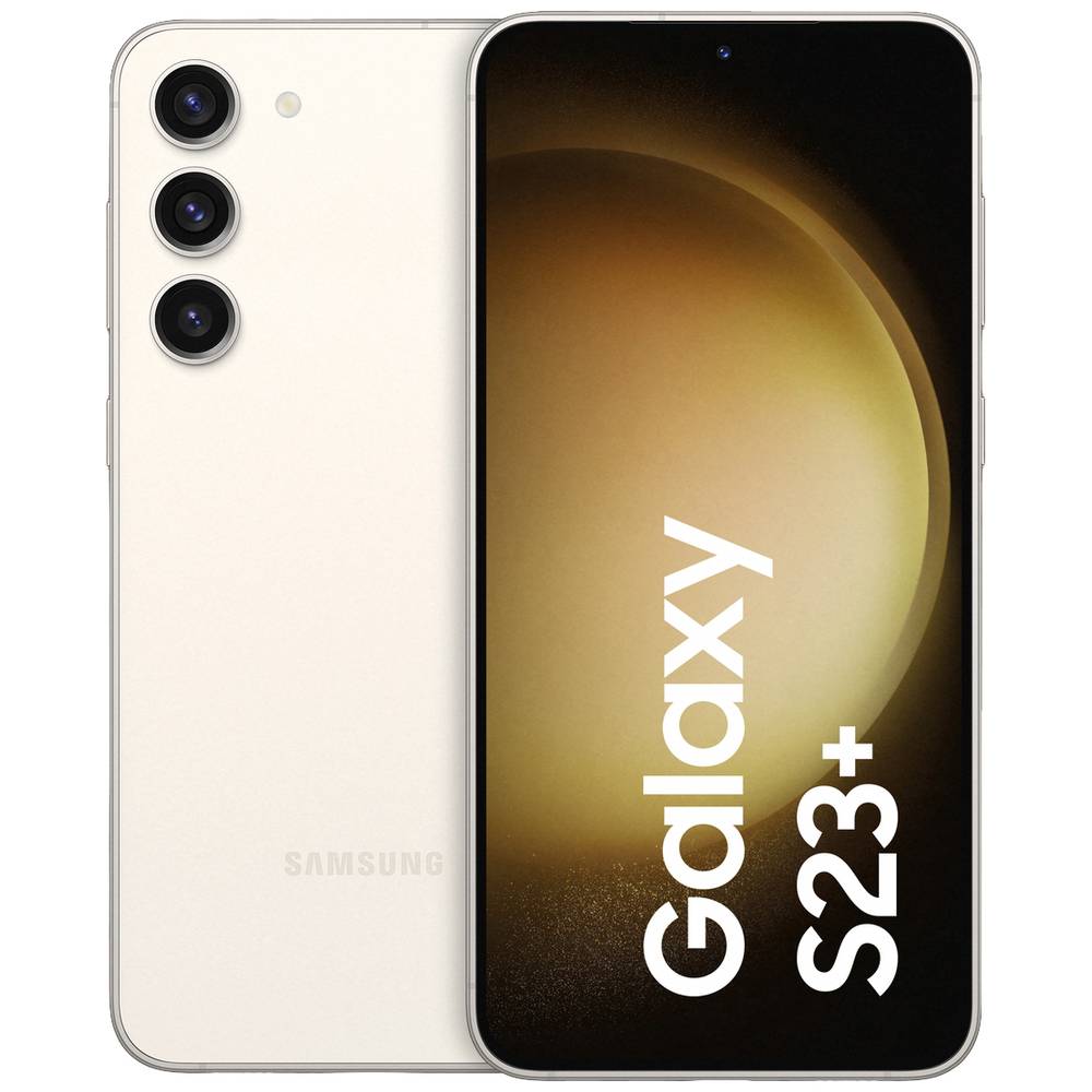 Image of Samsung Galaxy S23+ Smartphone 5G 256 GB 16.8 cm (6.6 pollici) Crema Android™ 13 Dual-SIM
