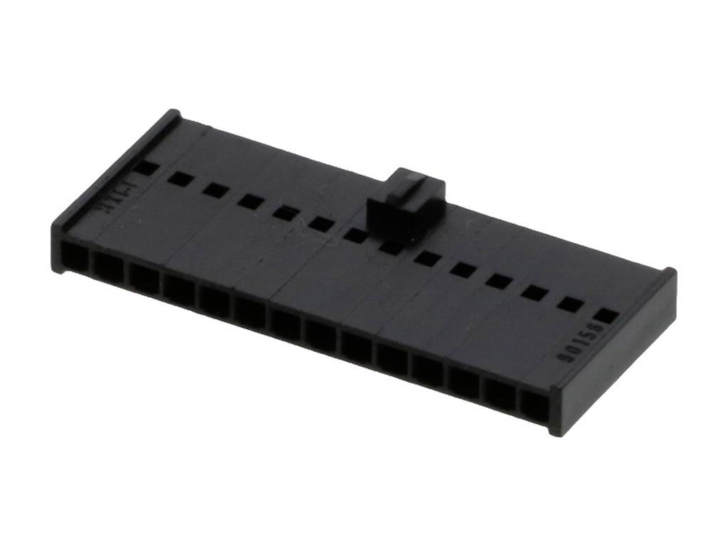 Molex 901560154 Female behuizing (kabel) Totaal aantal polen: 14 Rastermaat: 2.54 mm Inhoud: 1 stuk(s) Bulk
