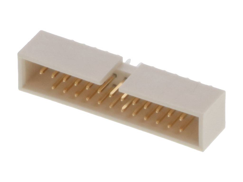 Molex 878342643 Male connector Codeerbaar Rastermaat: 2.54 mm Totaal aantal polen: 26 Aantal rijen: 2 1 stuk(s) Tray