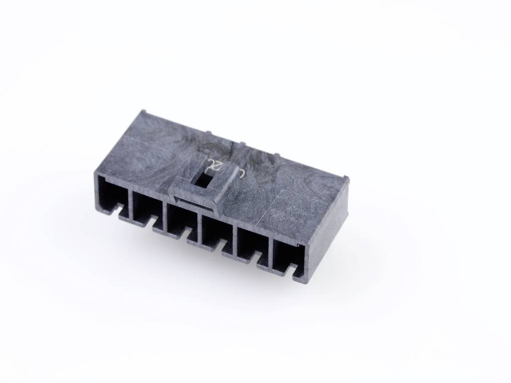 Molex 2002411216 Female behuizing (board) Totaal aantal polen: 6 Rastermaat: 5.70 mm Inhoud: 1 stuk(s) Tray