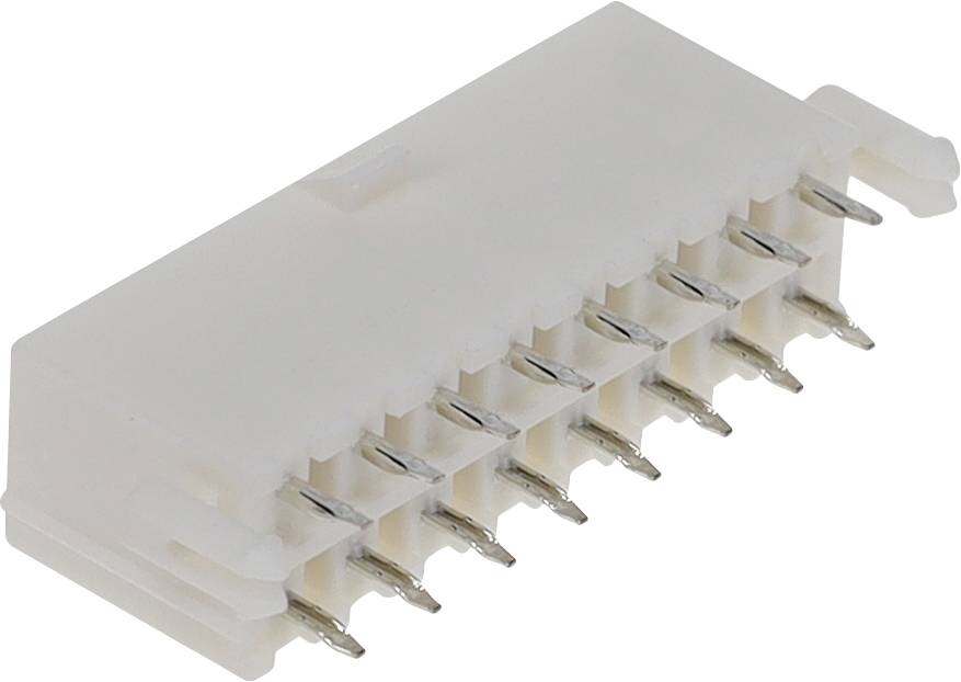 Molex 39306168 Female header, inbouw (standaard) Totaal aantal polen: 16 Rastermaat: 4.20 mm Inhoud: 1 stuk(s) Tray