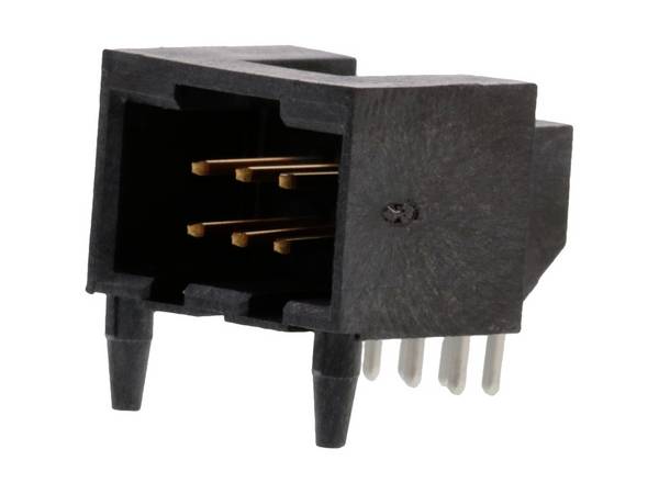 Molex Female behuizing (board) Aantal rijen: 2 Aantal polen per rij: 3 741640006 1 stuk(s) Tube