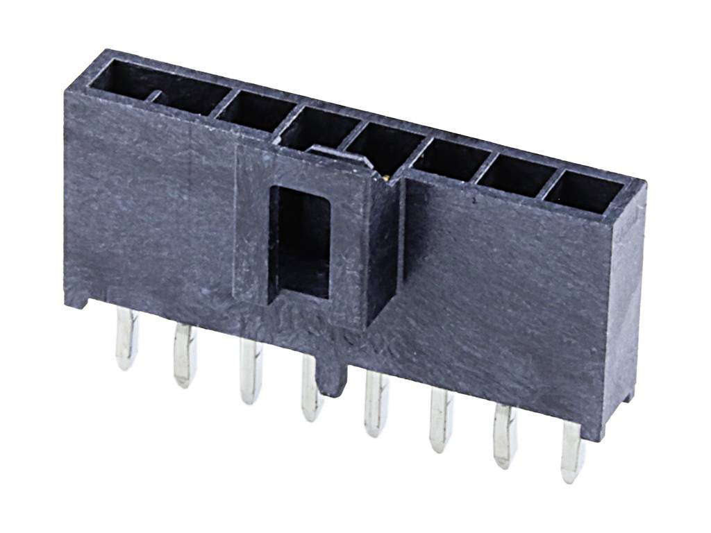 Molex 1053091208 Female header, inbouw (standaard) Totaal aantal polen: 8 Rastermaat: 2.50 mm Inhoud: 1 stuk(s) Tray