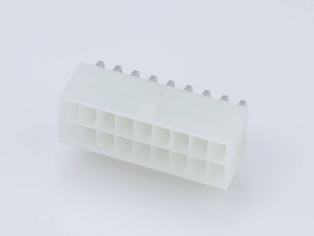 Molex 39301180 Female header, inbouw (standaard) Totaal aantal polen: 18 Inhoud: 1 stuk(s) Bulk