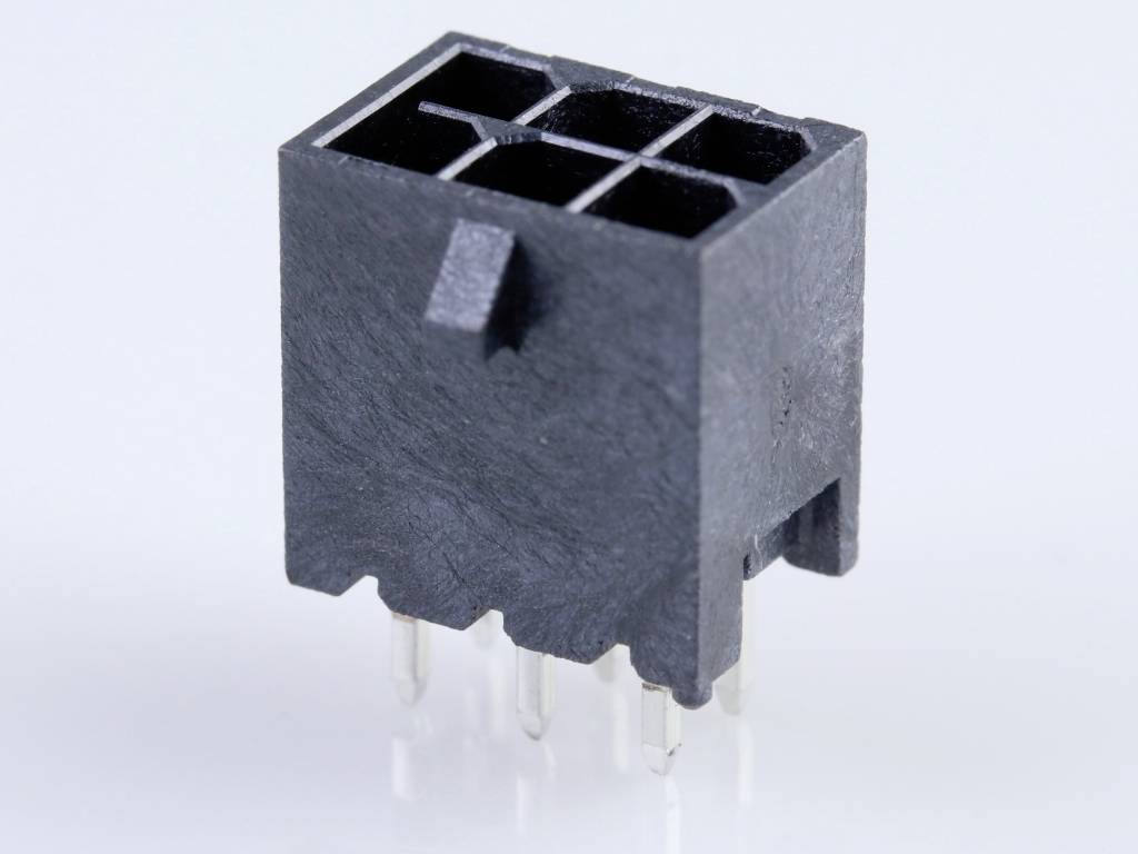 Molex 2068320602 Male behuizing (board) Totaal aantal polen: 6 Rastermaat: 3.00 mm Inhoud: 1 stuk(s) Tray