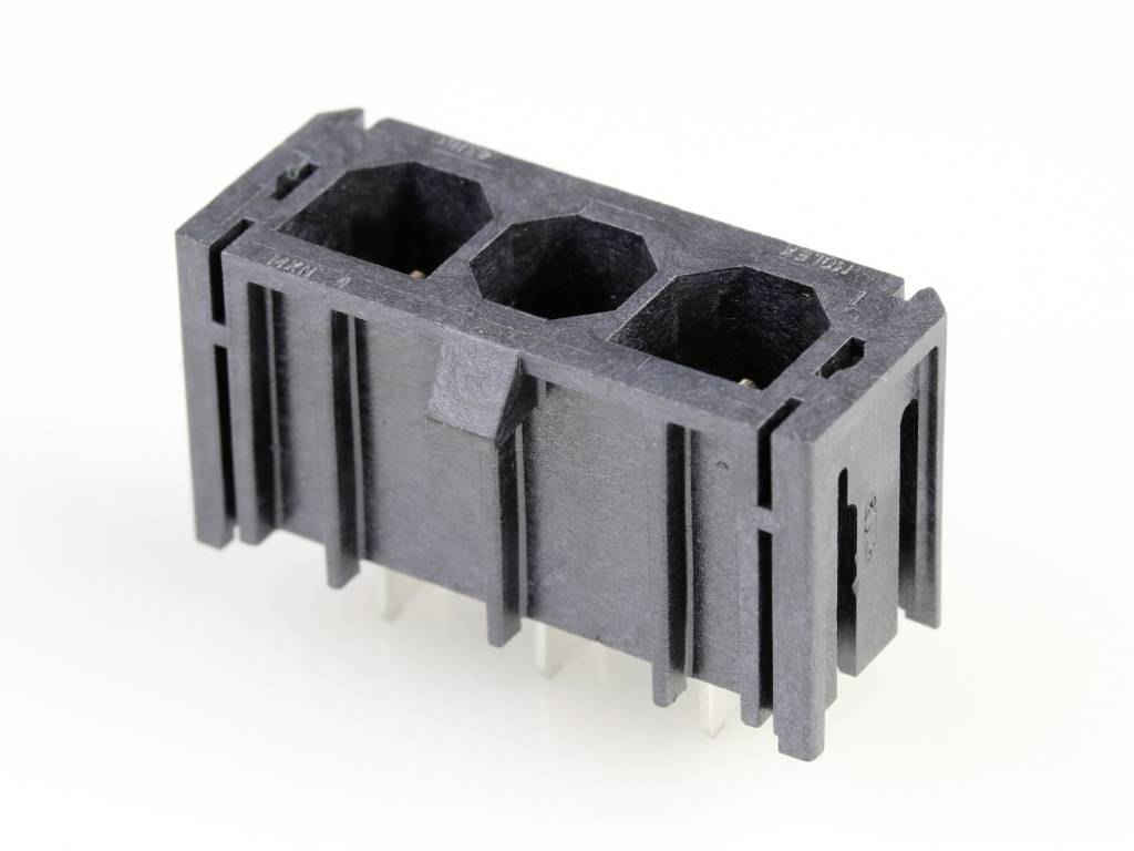 Molex 1720420301 Male header, inbouw (standaard) Totaal aantal polen: 3 Inhoud: 1 stuk(s) Tray