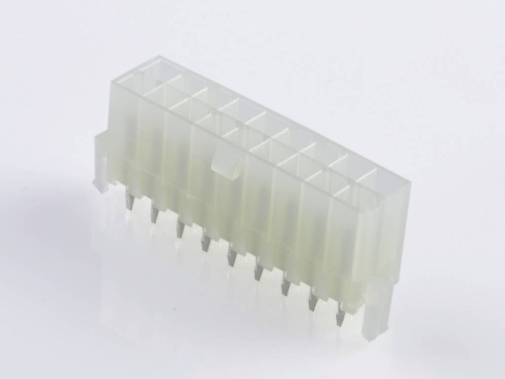 Molex 39299182 Female header, inbouw (standaard) Totaal aantal polen: 18 Rastermaat: 4.20 mm Inhoud: 1 stuk(s) Tray