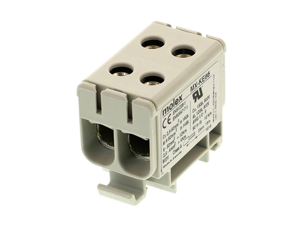 Molex 2016060660 Verbindingsklem Flexibel: - Massief: - Aantal polen: 4 1 stuk(s) Piece
