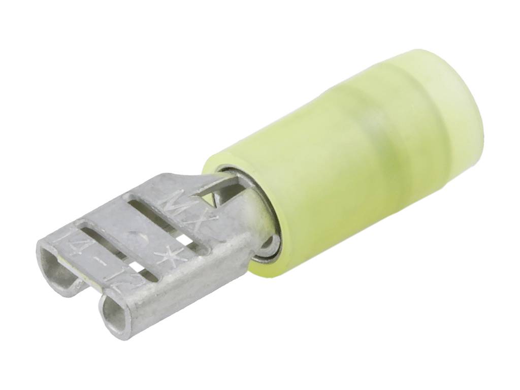 Molex 190190049 Platte stekker (female) Insteekbreedte: 4.75 mm Insteekdikte: 0.81 mm 1 stuk(s) Bulk