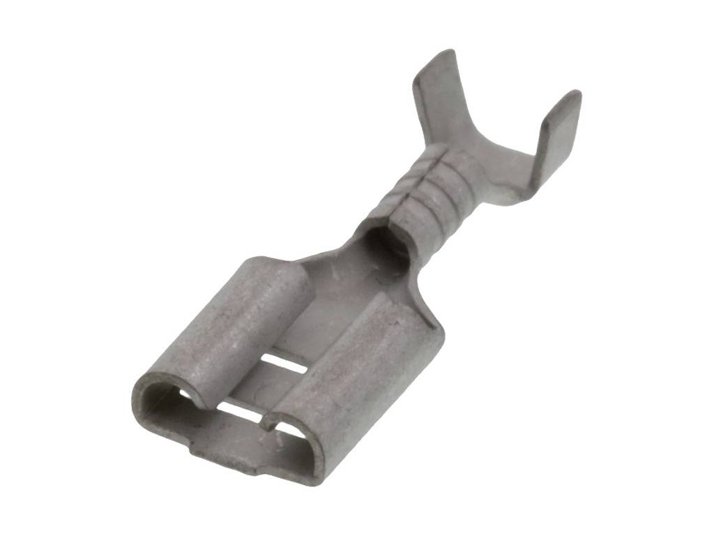 Molex 190180024 Platte stekker (female) Insteekbreedte: 6.35 mm Insteekdikte: 0.81 mm 1 stuk(s) Bulk