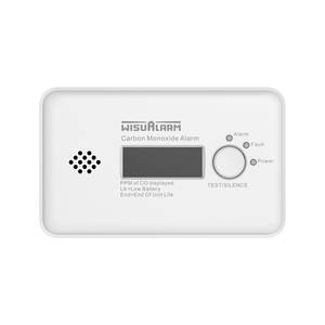 Conrad Wisualarm HY-GC20B Koolmonoxidemelder Incl. batterij (10 jaar) werkt op batterijen Detectie van Koolmonoxide aanbieding