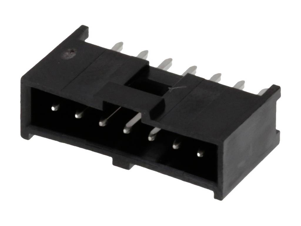 Molex 901361107 Male header, inbouw (standaard) Totaal aantal polen: 7 Inhoud: 1 stuk(s) Tray