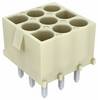 Molex 10845091 Female header, inbouw (standaard) Totaal aantal polen: 9 Rastermaat: 6.35 mm Inhoud: 1 stuk(s) Bulk