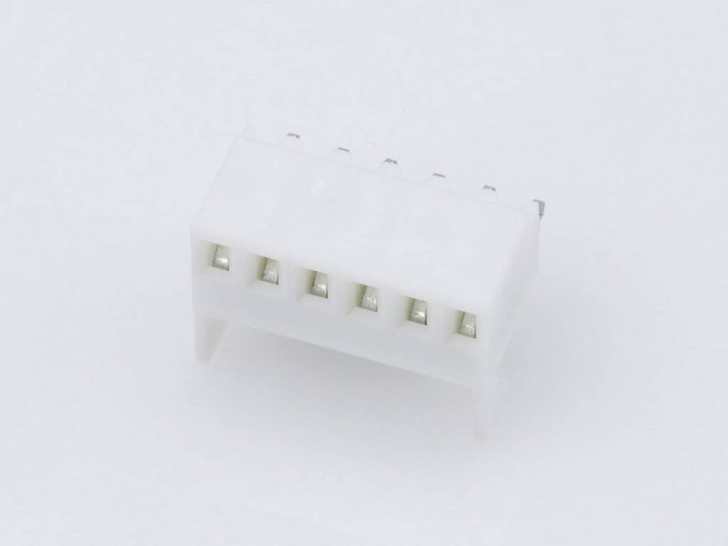 Molex 22022065 Female header, inbouw (standaard) 254 Totaal aantal polen: 6 Rastermaat: 2.54 mm Inhoud: 1 stuk(s) Tray