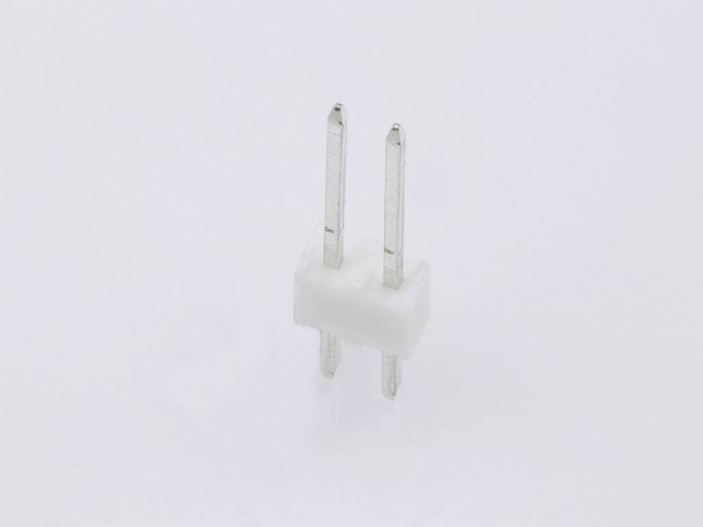 Molex 22032021 Male header (standaard) 254 Totaal aantal polen: 2 Rastermaat: 2.54 mm Inhoud: 1 stuk(s) Bulk