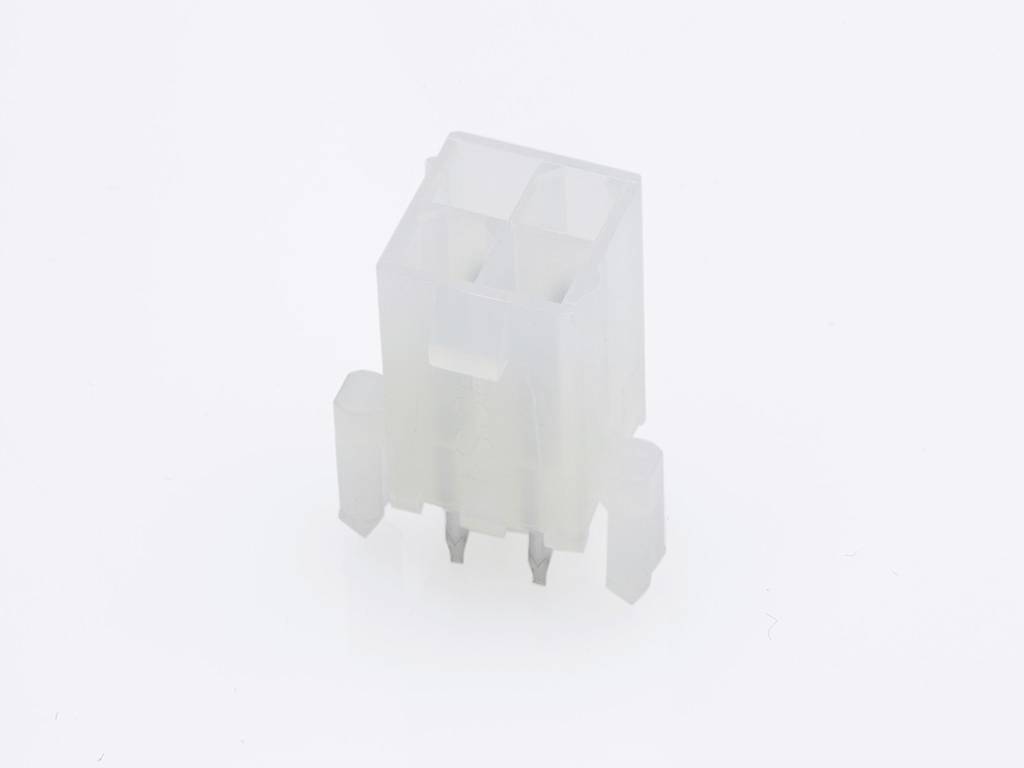 Molex 460150407 Male header, inbouw (standaard) Totaal aantal polen: 4 Inhoud: 1 stuk(s) Tray