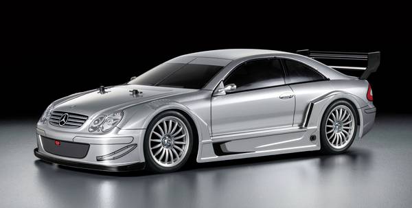 Tamiya 1:10 RC auto Elektro Sportwagen 1:10 RC 2002 Mercedes-Benz CLK AMG Racin  Brushed 4WD Bouwpakket TT-02