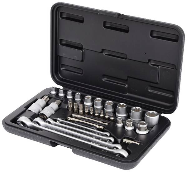 KS Tools 911.4302 911.4302 Dopsleutelinzetset  1/4" (6,3 mm) 31-delig