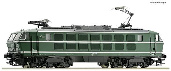 Roco 7510004 H0 elektrische locomotief reeks 20 van de NMBS/SNCB Gelijkstroom (DC) met decoder