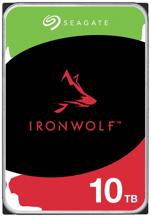Seagate IronWolf™ 10 TB  Harde schijf (3.5 inch) SATA III ST10000VN000 Bulk