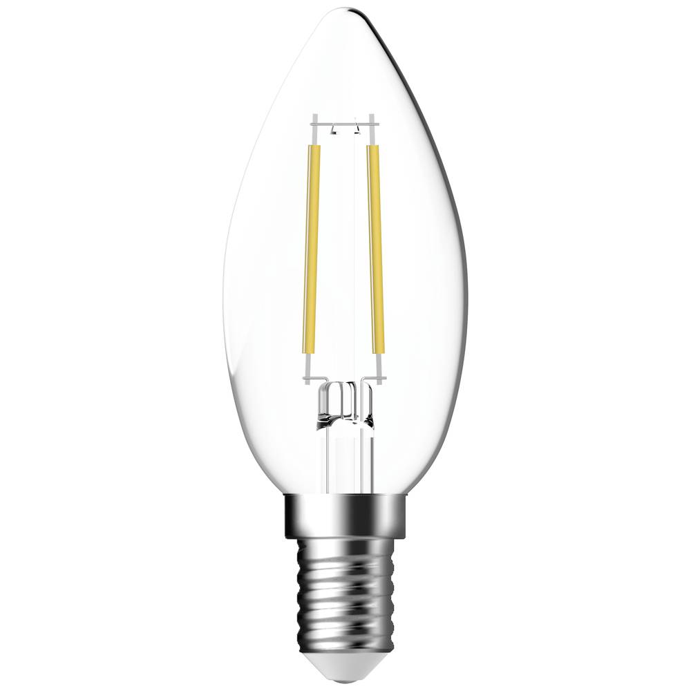 Megaman MM21146 LED-lamp Energielabel E (A - G) E14 Kaars 4 W = 40 W Warmwit (Ø x l) 35 mm x 97 mm 1 stuk(s)
