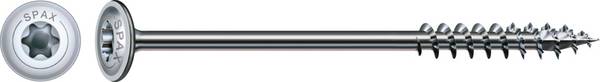 SPAX 0251010601205 R 88193 m.Spitze/T-STAR Houtschroef 6 mm 120 mm T-STAR plus Staal WIROX 100 stuk(s)