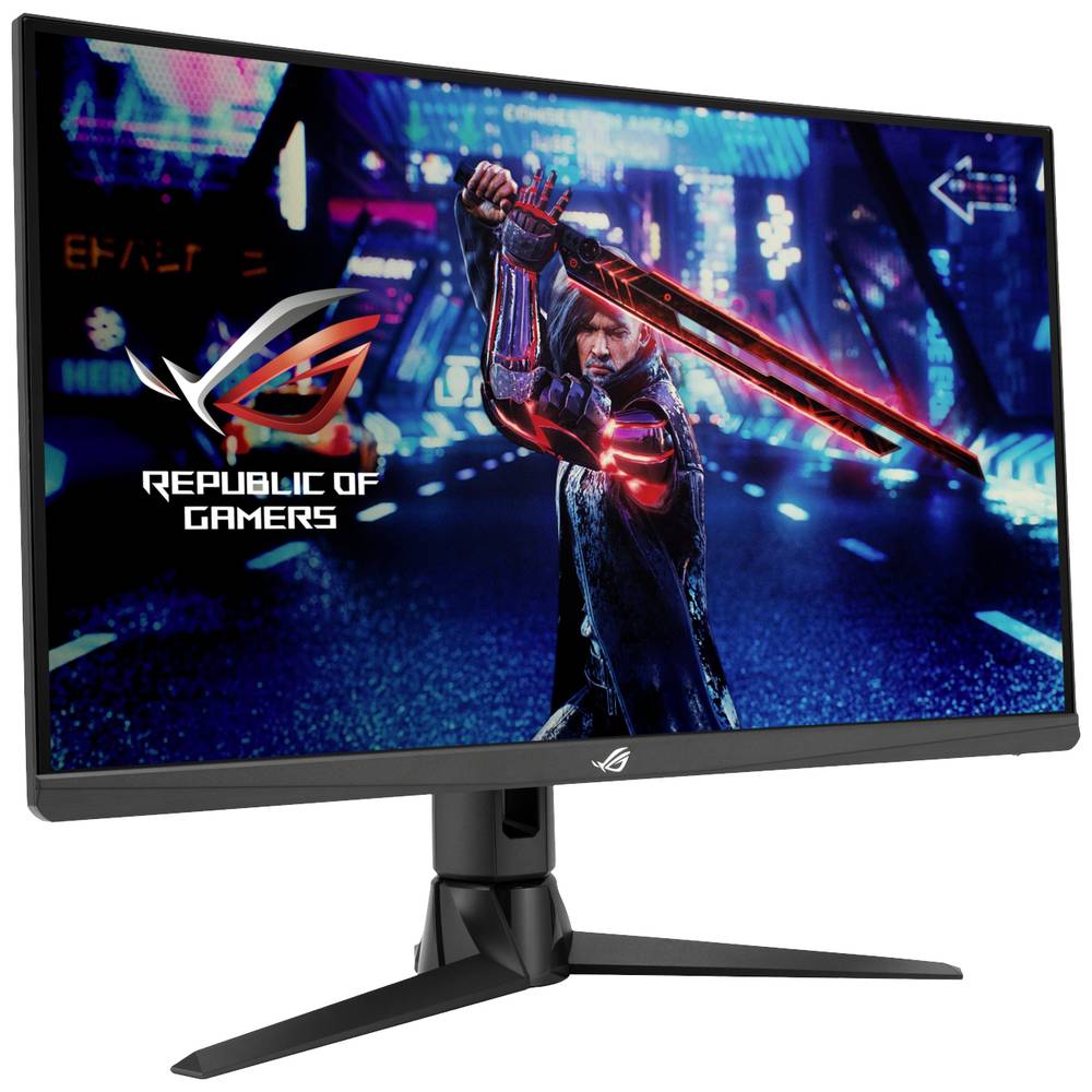 Asus XG27AQV IPS Gaming monitor Energielabel F (A - G) 68.6 cm (27 inch) 2560 x 1440 Pixel 16:9 1 ms HDMI, DisplayPort, Hoofdtelefoonaansluiting IPS LED