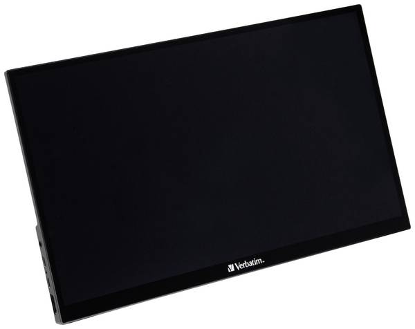 Verbatim PMT-14 Touchscreen monitor Energielabel: A (A - G)  35.6 cm (14 inch) 1920 x 1080 Pixel 16:9 6 ms HDMI, USB-A 2.0, USB-C, Hoofdtelefoon (3.5 mm jackplug) IPS LCD