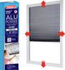tesa Insect Stop 55804-00000-00 Aluminium insectenhor plissé (b x h) 1.14 m x 1.60 m Antraciet 1 stuk(s)