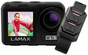 Conrad Lamax LAMAX W10.1 Actioncam 4K, Beeldstabilisering, Dual-display, Waterdicht, Touchscreen, Full-HD, WiFi aanbieding