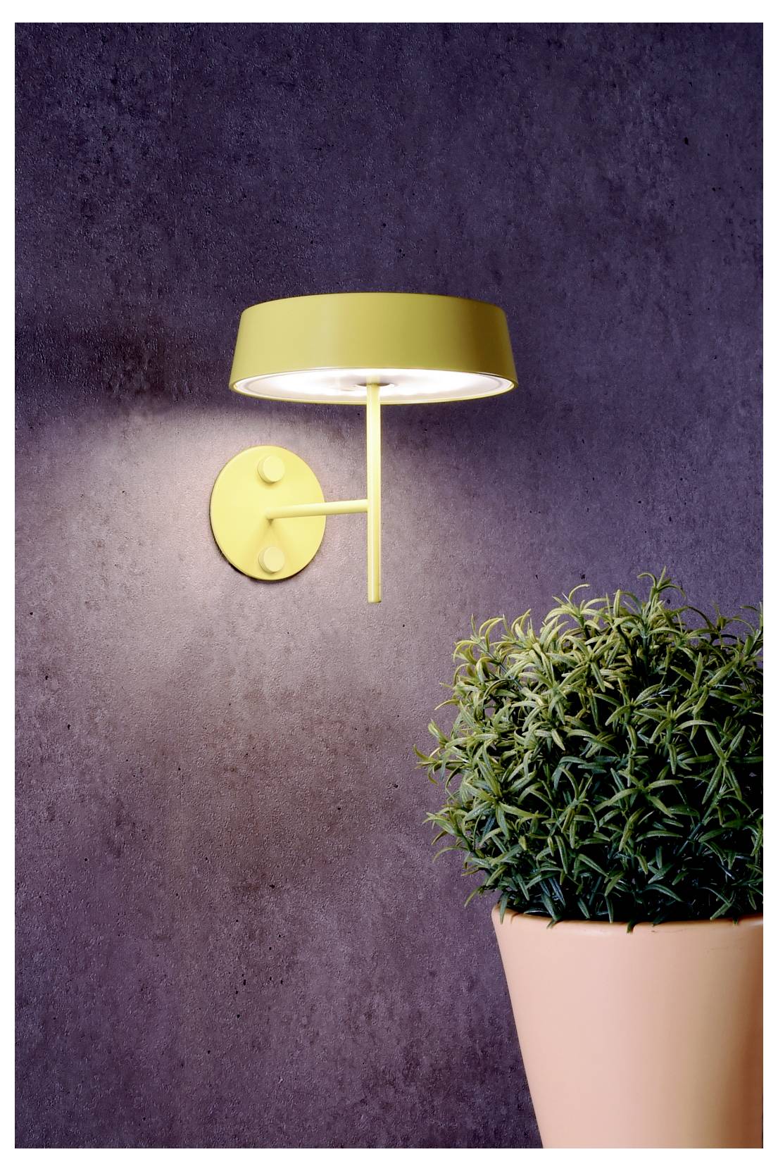 Deko Light 930622 Miriam Wandhouder Geel-2
