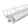 Deko Light 975375 EV-01-12 Tegel-profiel Aluminium (b x h x d) 49 x 49 x 2500 mm 2.50 m