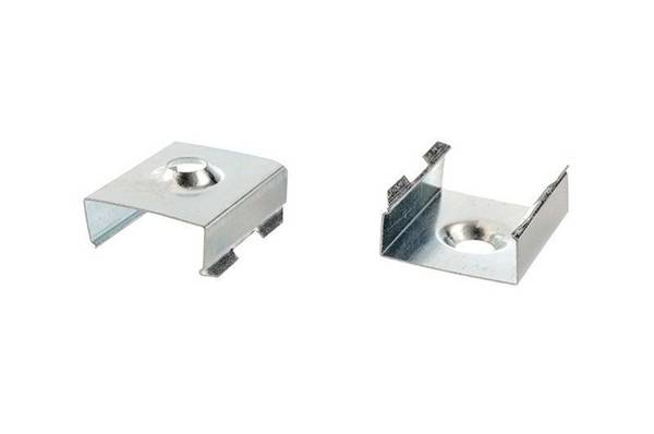 Deko Light 987004 AU-10 Houderklem Metaal (b x h x d) 16.70 x 7.40 x 20 mm 1 stuk(s)