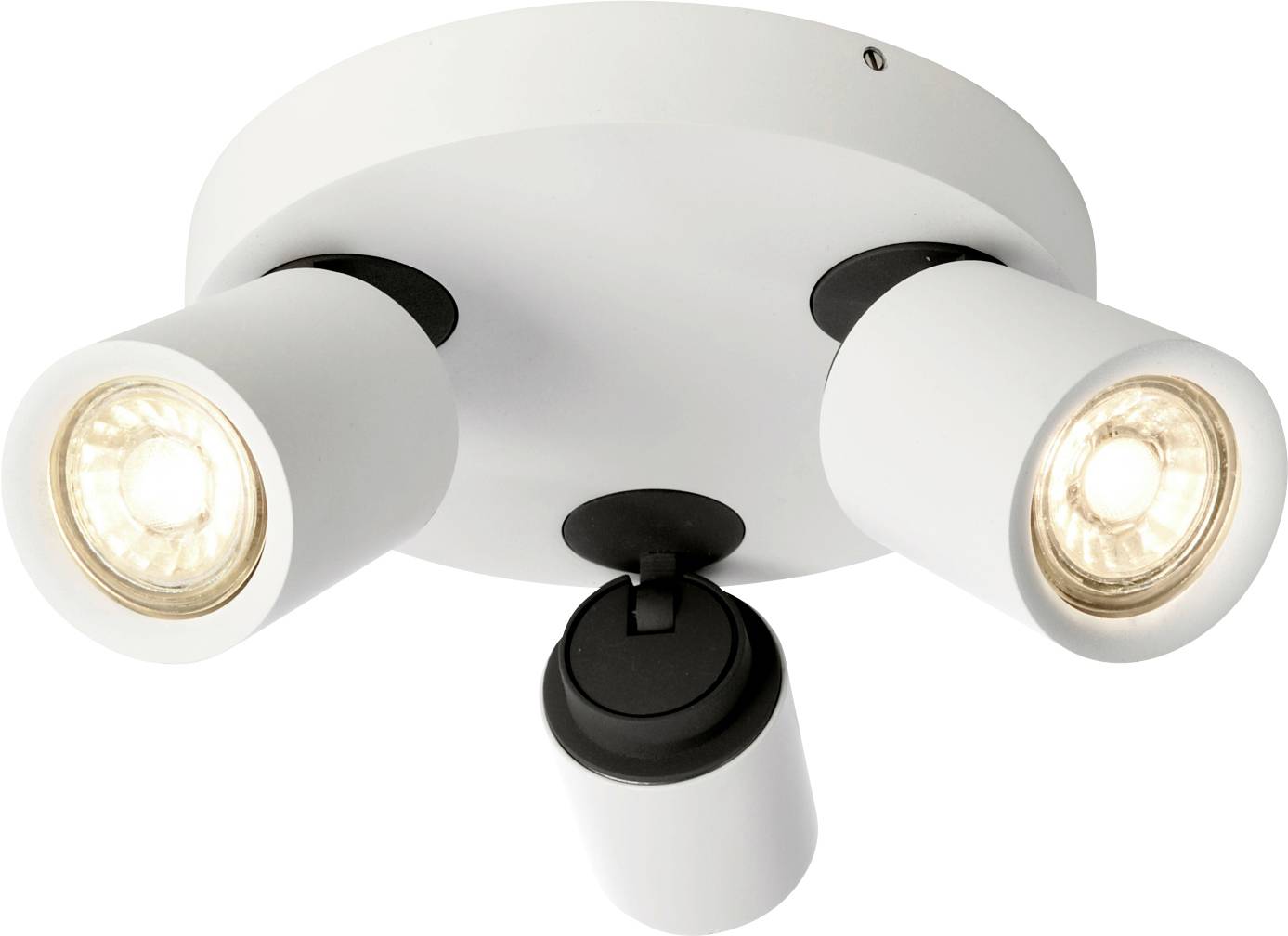 Deko Light Librae Round III Plafondopbouwarmatuur GU10 50 W Wit