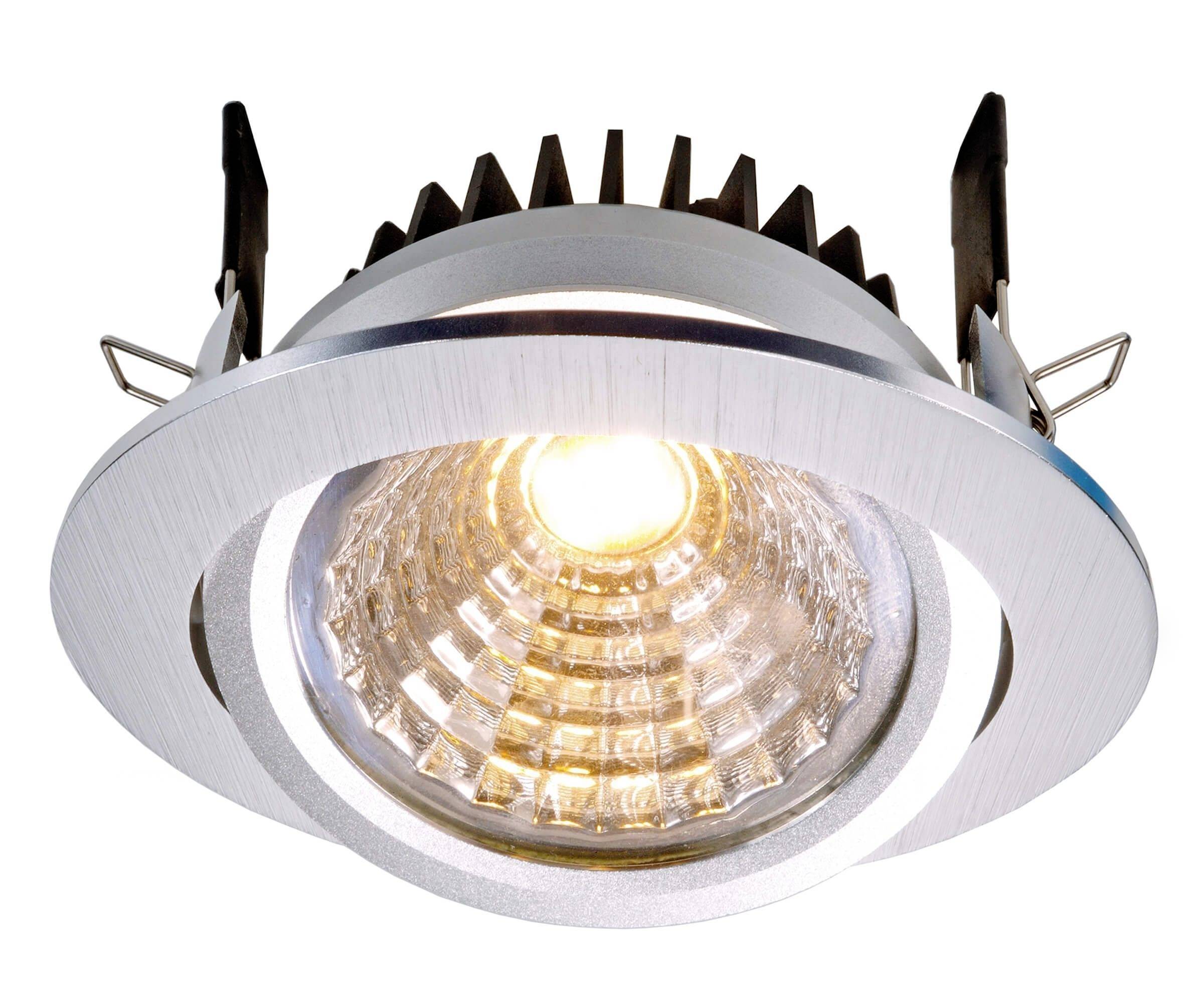 Deko Light 565070 COB 95 LED-inbouwlamp Energielabel: F (A - G) LED vast ingebouwd 10 W Zilver