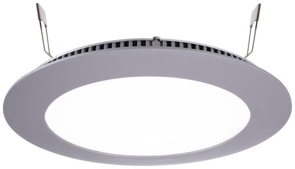 Deko Light 565091 LED Panel 12 LED-inbouwlamp Energielabel: G (A - G) SMD LED LED vast ingebouwd 9 W Parelgrijs (RAL 9022)