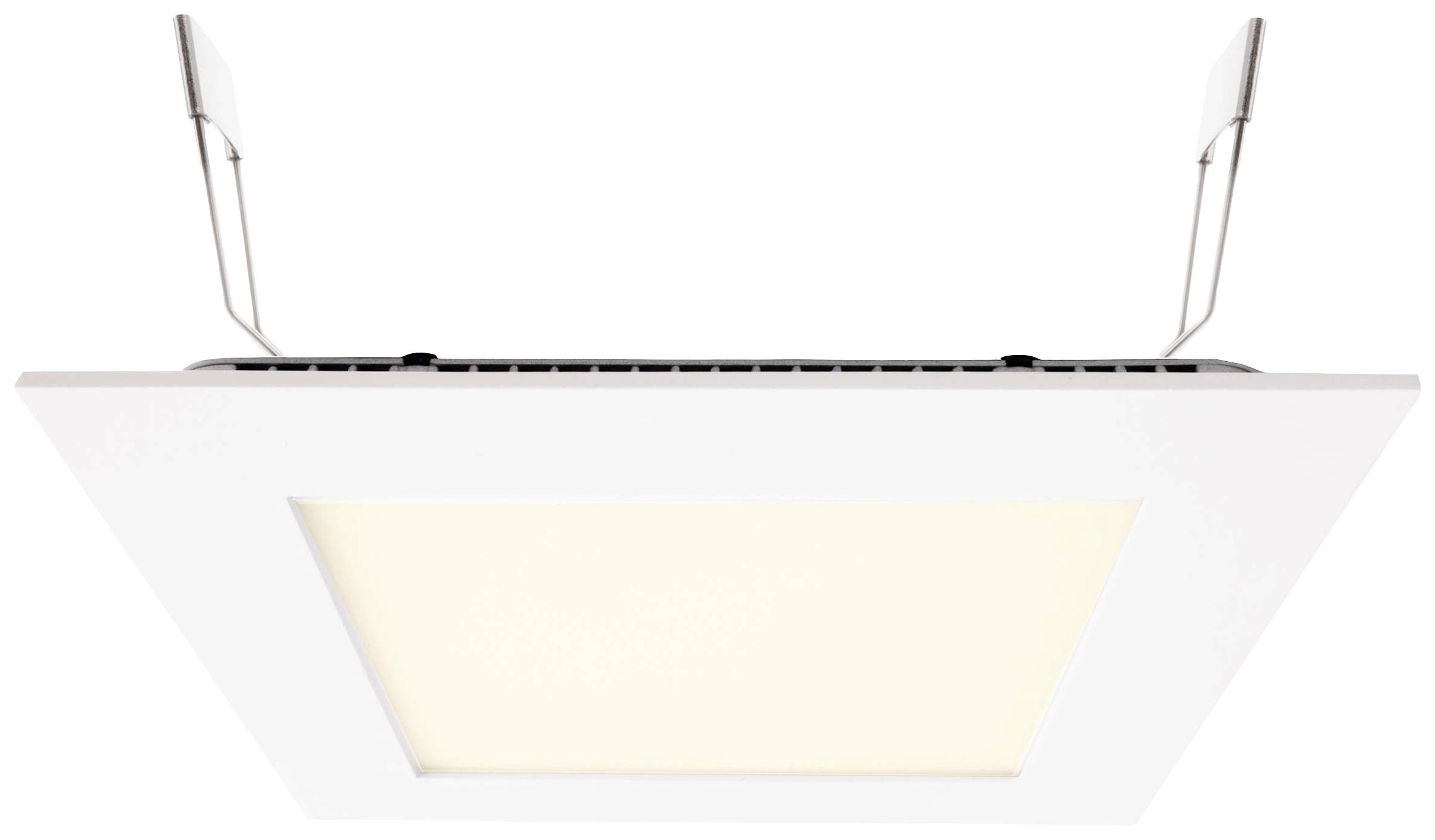 Deko Light 565156 LED Panel Square 15 LED-inbouwlamp Energielabel: G (A - G) SMD LED LED vast ingebouwd 13 W Signaalwit (RAL 9003)
