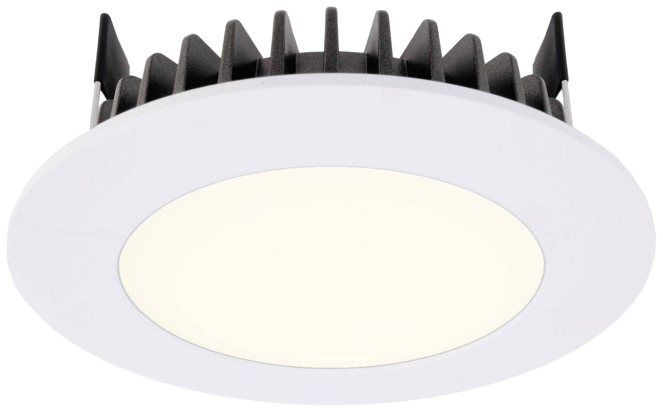 Deko Light 565230 LED Panel Round III 6 LED-inbouwlamp Energielabel: G (A - G) LED vast ingebouwd 6.30 W Verkeerswit (RAL 9016)