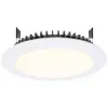 Deko Light 565236 LED Panel Round III 26 LED-inbouwlamp Energielabel: G (A - G) LED LED vast ingebouwd 26 W Verkeerswit (RAL 9016)