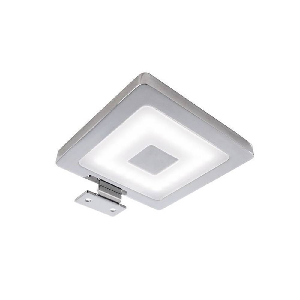 Deko Light Spiegel Eckig Spiegellamp LED vast ingebouwd 5 W Energielabel: G (A G) Neutraalwit Zilver