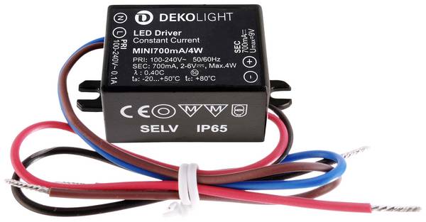Deko Light MINI, CC LED-driver  Constante stroomsterkte 4 W 0.70 A 2.5 - 6 V/DC  1 stuk(s)