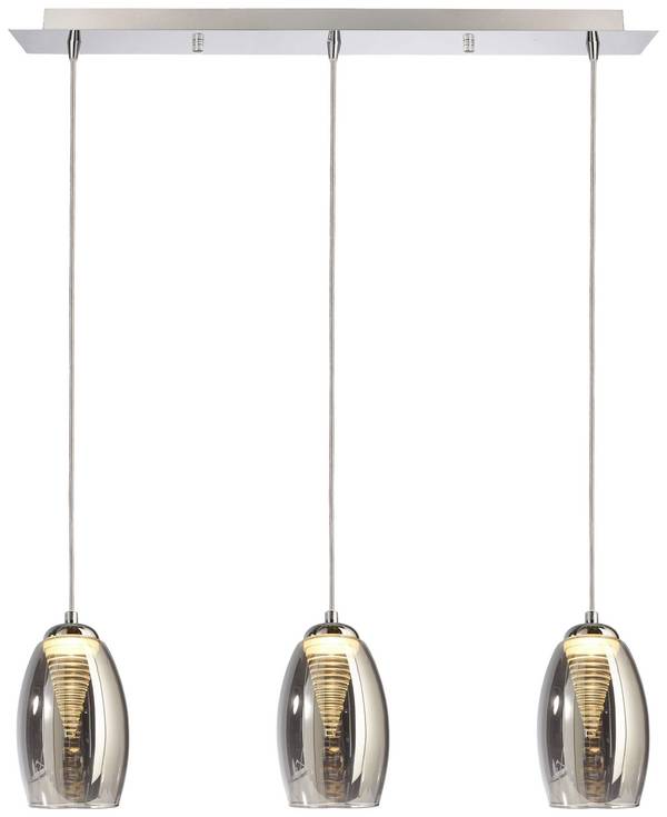 Deko Light Electra 342117 Hanglamp LED LED vast ingebouwd Energielabel: G (A - G) 16.50 W Zilver