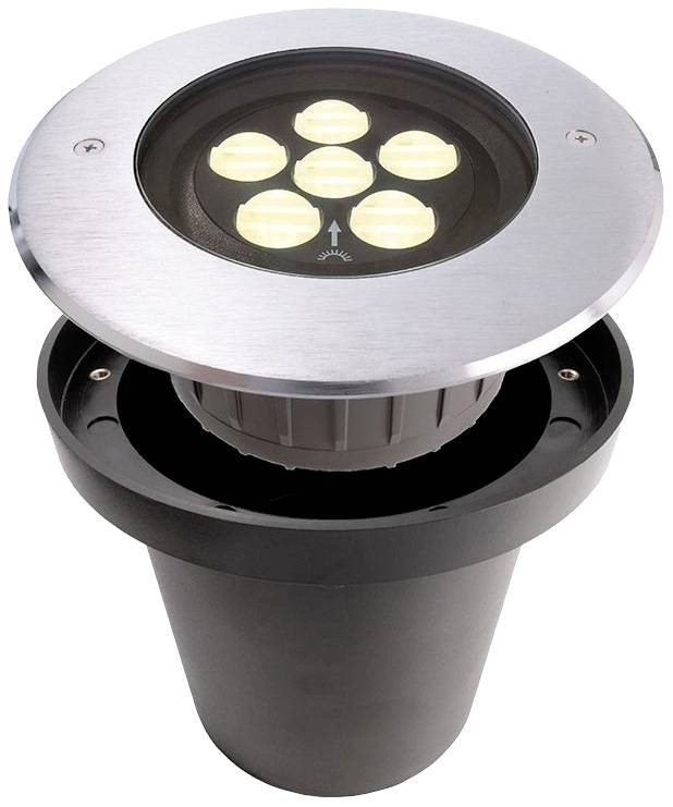 Deko Light III 730289 Vloerlamp (inbouw) LED vast ingebouwd LED G (A - G) 11.90 W Zilver