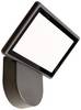Deko Light Alkes S Alkes S Wandopbouwarmatuur LED vast ingebouwd Energielabel: G (A - G) 21 W LED Donkergrijs
